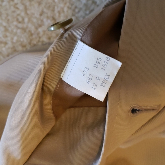 BURBERRY NOVA CHECK LINED REMOVABLE WOOL LINER CAR COAT TRENCH COAT - Picture 14 of 14